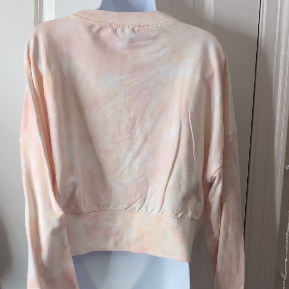 Guess Pastel Pink Logo Sweatshirt - Picture 3 of 8